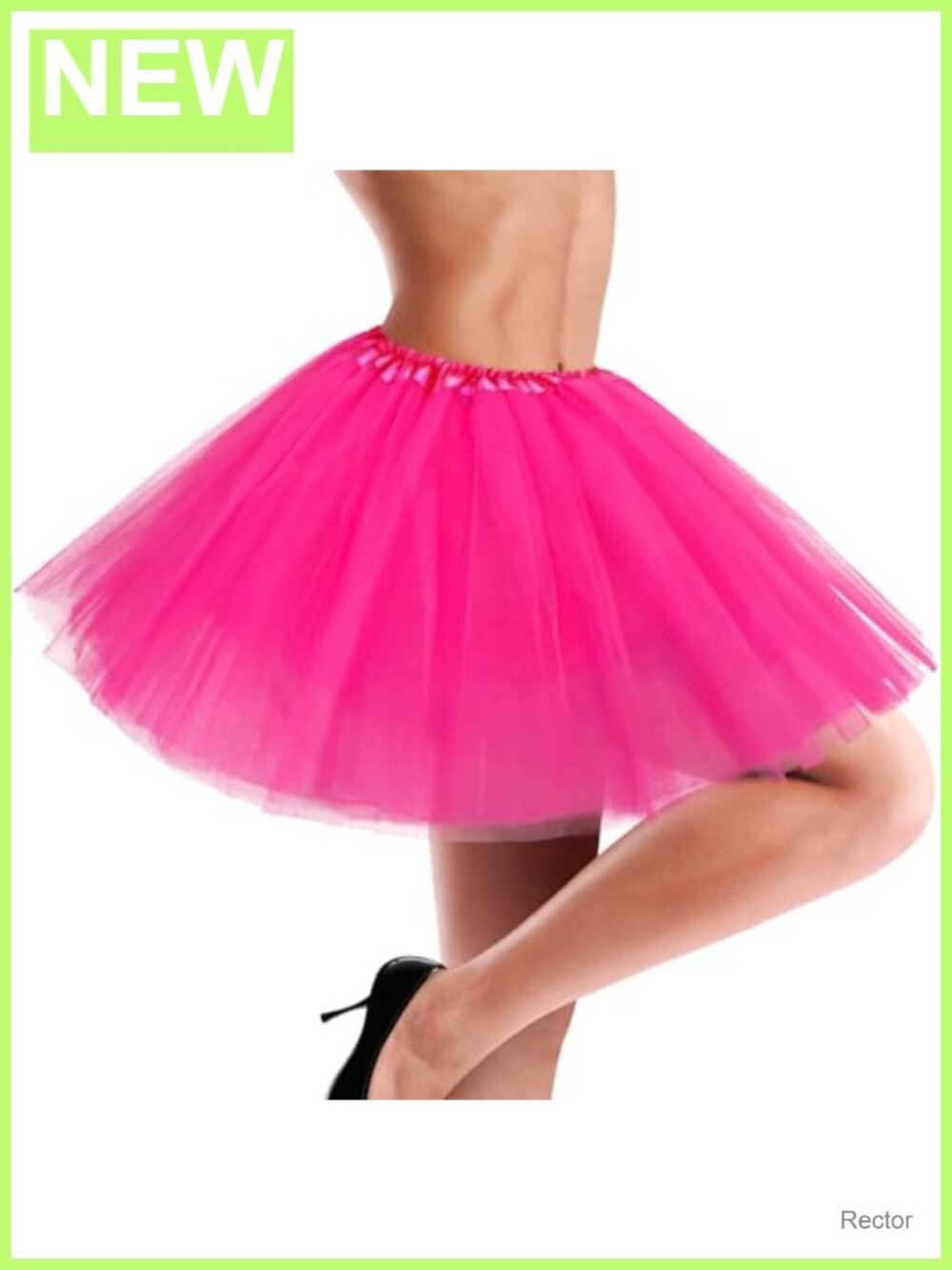 5 Layer Womens Tulle Tutu Skirt Fluffy Adults Halloween 80s Costume